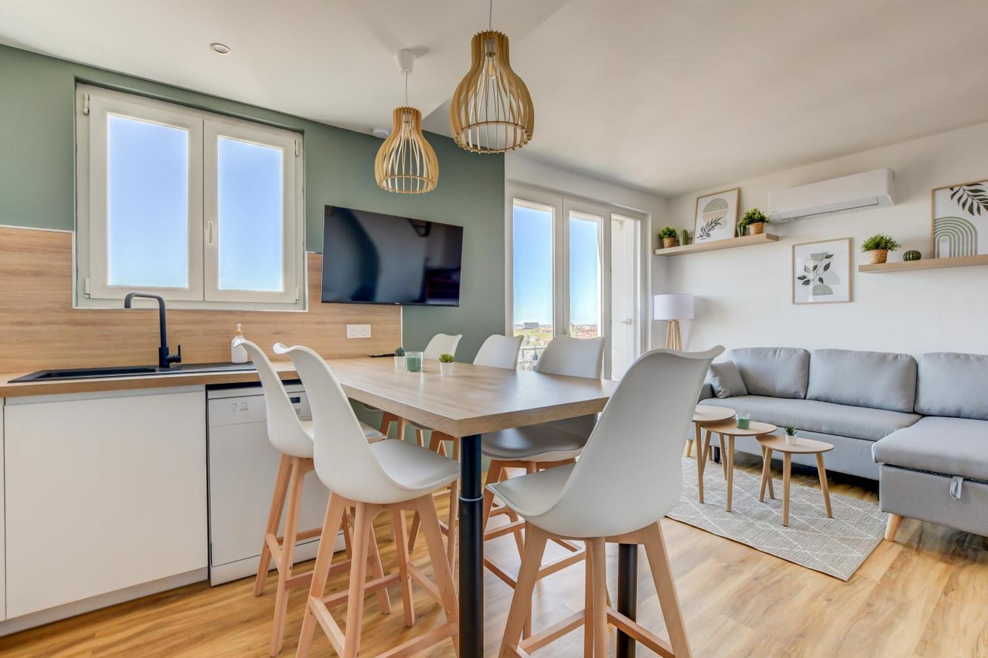 Sunset Duplex - Grand-Rond, Jardin Des Plantes, Centre-Ville, 2 Bdrs 60M2, Ac, Free Public Car Park 200M Away, Netflix - T3 60M2 Avec Clim, Parking Public Gratuit A 200M Toulouse Dış mekan fotoğraf