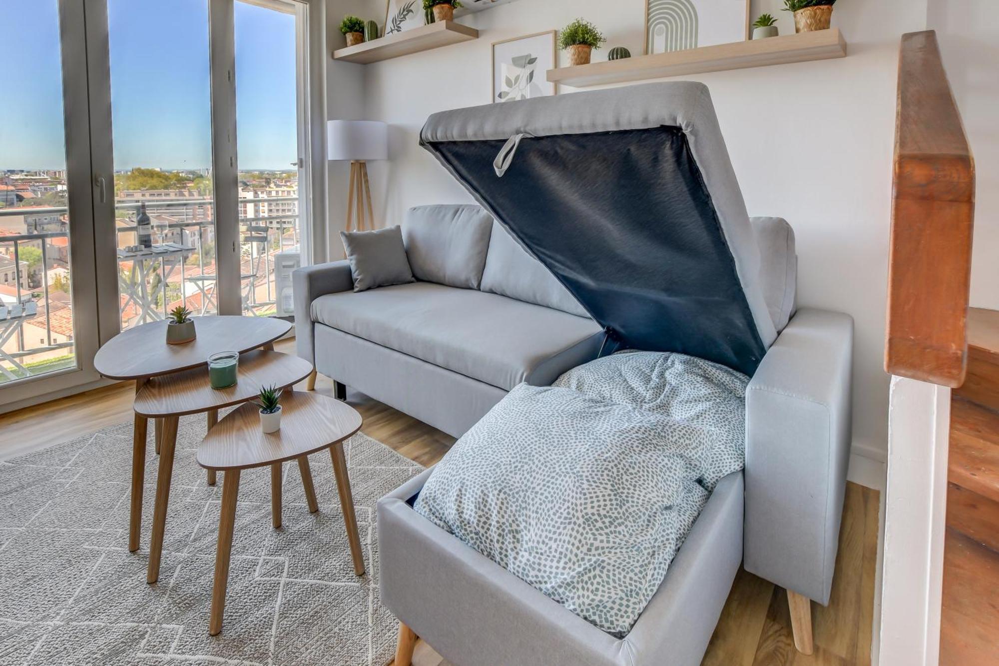 Sunset Duplex - Grand-Rond, Jardin Des Plantes, Centre-Ville, 2 Bdrs 60M2, Ac, Free Public Car Park 200M Away, Netflix - T3 60M2 Avec Clim, Parking Public Gratuit A 200M Toulouse Dış mekan fotoğraf