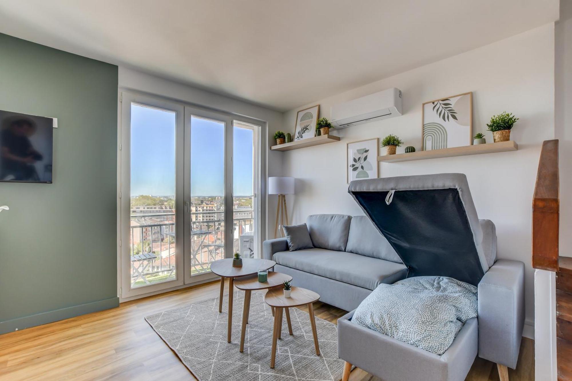 Sunset Duplex - Grand-Rond, Jardin Des Plantes, Centre-Ville, 2 Bdrs 60M2, Ac, Free Public Car Park 200M Away, Netflix - T3 60M2 Avec Clim, Parking Public Gratuit A 200M Toulouse Dış mekan fotoğraf