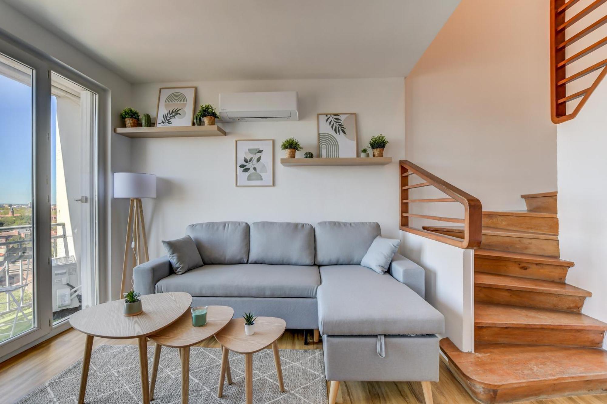 Sunset Duplex - Grand-Rond, Jardin Des Plantes, Centre-Ville, 2 Bdrs 60M2, Ac, Free Public Car Park 200M Away, Netflix - T3 60M2 Avec Clim, Parking Public Gratuit A 200M Toulouse Dış mekan fotoğraf